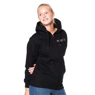 Vi har også en hoodie med gennemgående lynlås
