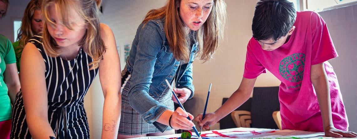 EN CAMP FOR BØRN MELLEM 12 OG 17 ÅR DER HAR MISTET SIN MOR ELLER FAR TIL KRÆFT