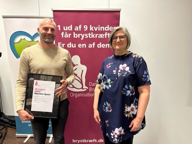 Årets Ærespris gik til Morten Quist, Ph.D, lektor og forskningsfysioterapeut