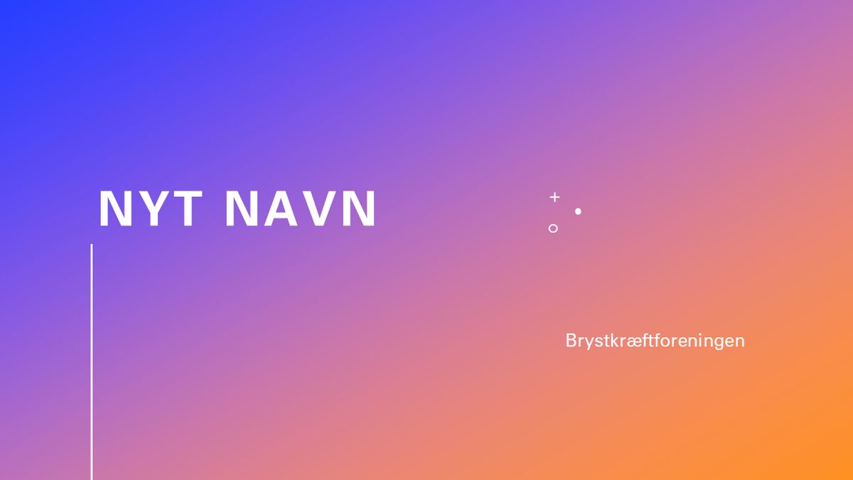 Dansk Brystkræft Organisation skifter navn