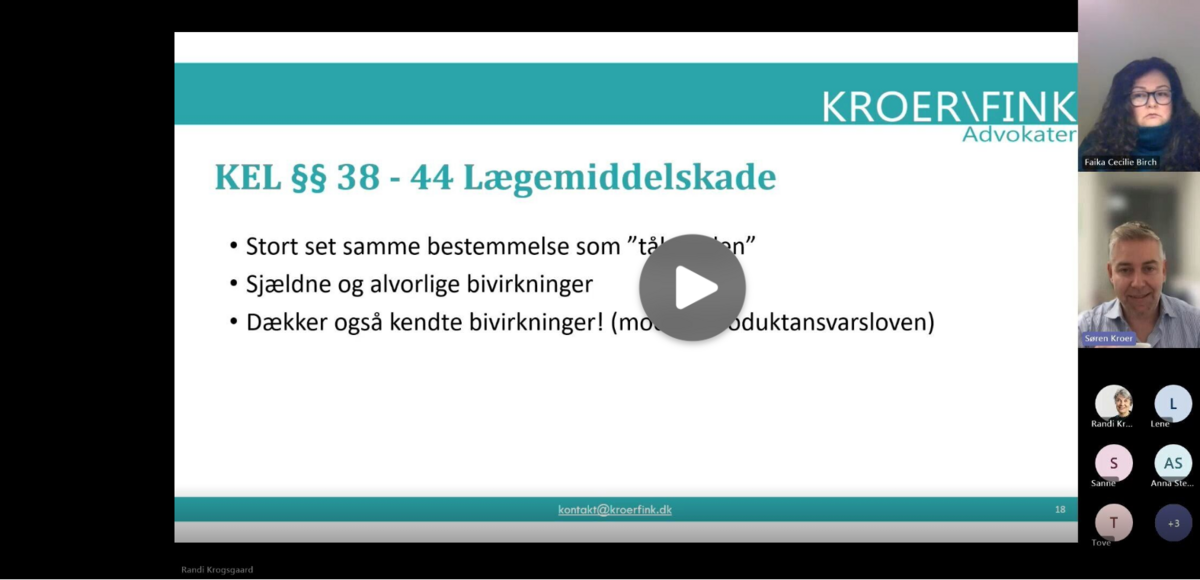 Vidste du, at man kan få erstatning for fx. bivirkninger af lægemidler?