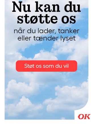 Støt os når du bruger energi