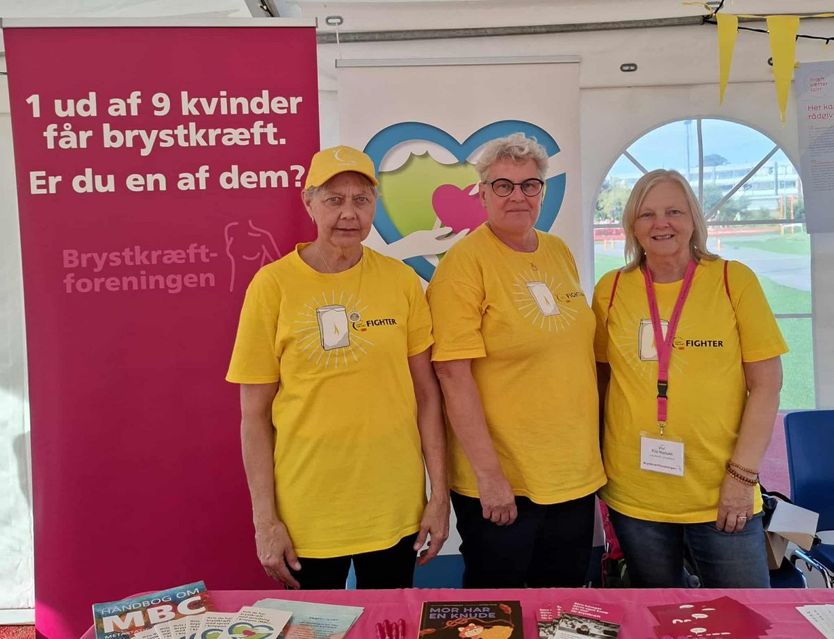 Kreds Sydsjælland promoverer Brystkræftforeningen ved Stafet for Livet