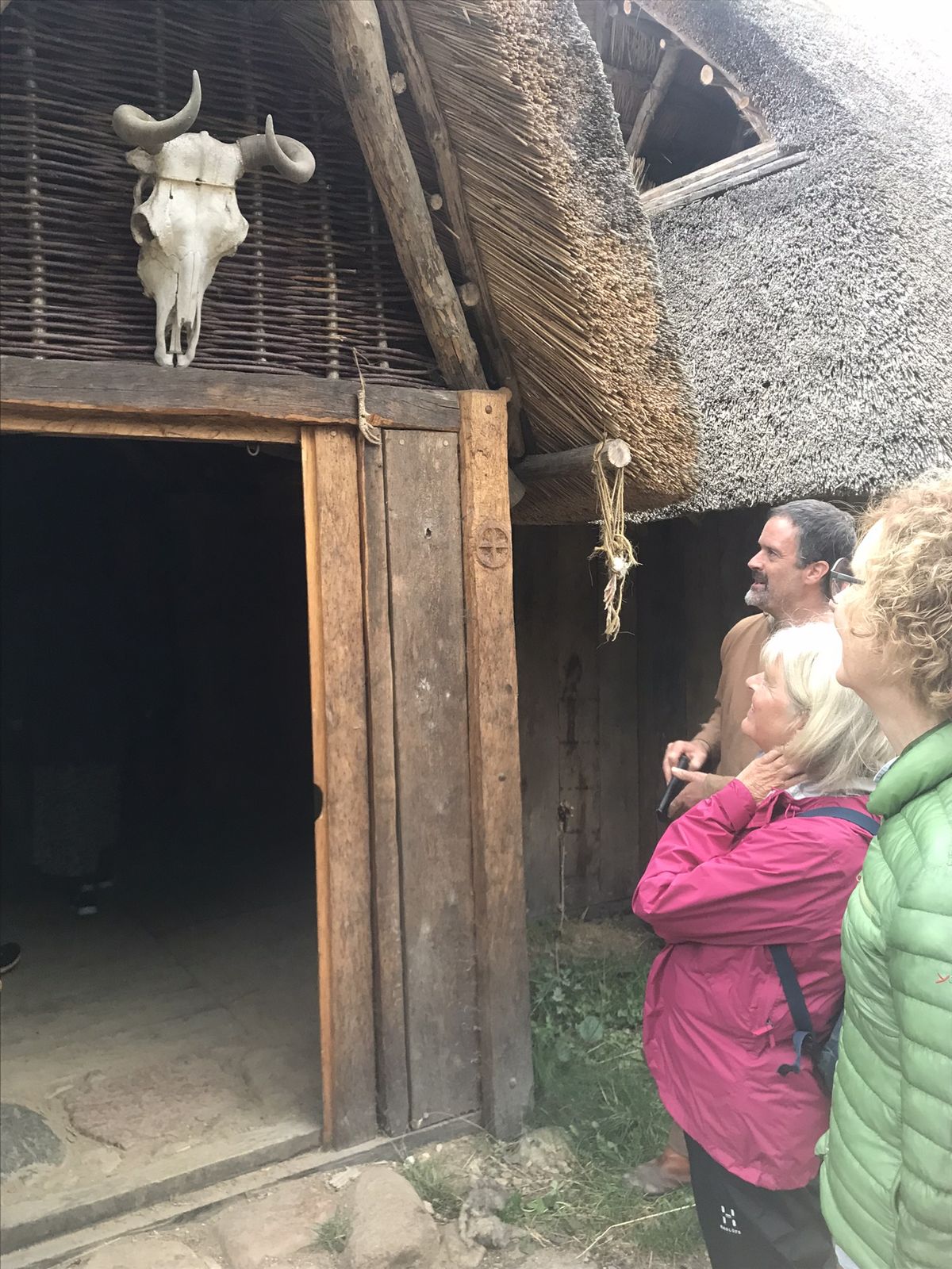 Sensommer i Vejle Ådal - besøg i Vingsted Jernalderby