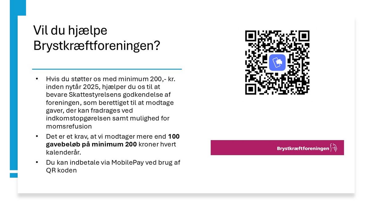 Hjælp os og støt med 200 kr. inden nytår