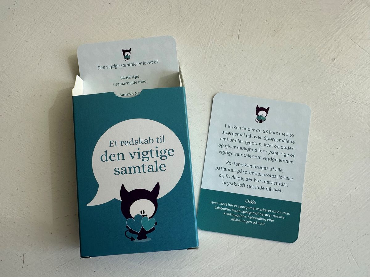 Hjælp til den vigtige og svære samtale