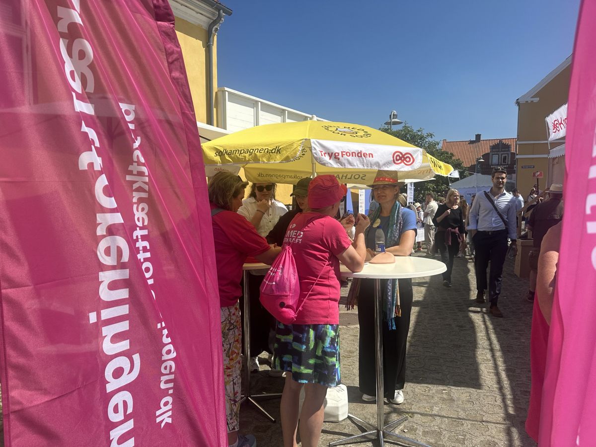 Folkemøde 2025: Stor interesse for at mærke knuder